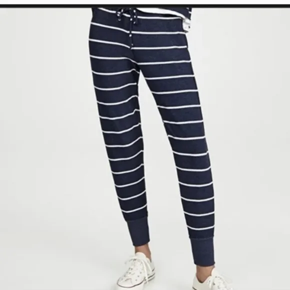 Chaser Cozy Knit Drawstring Cuffed Striped Lounge Joggers Size S - Picture 16 of 16